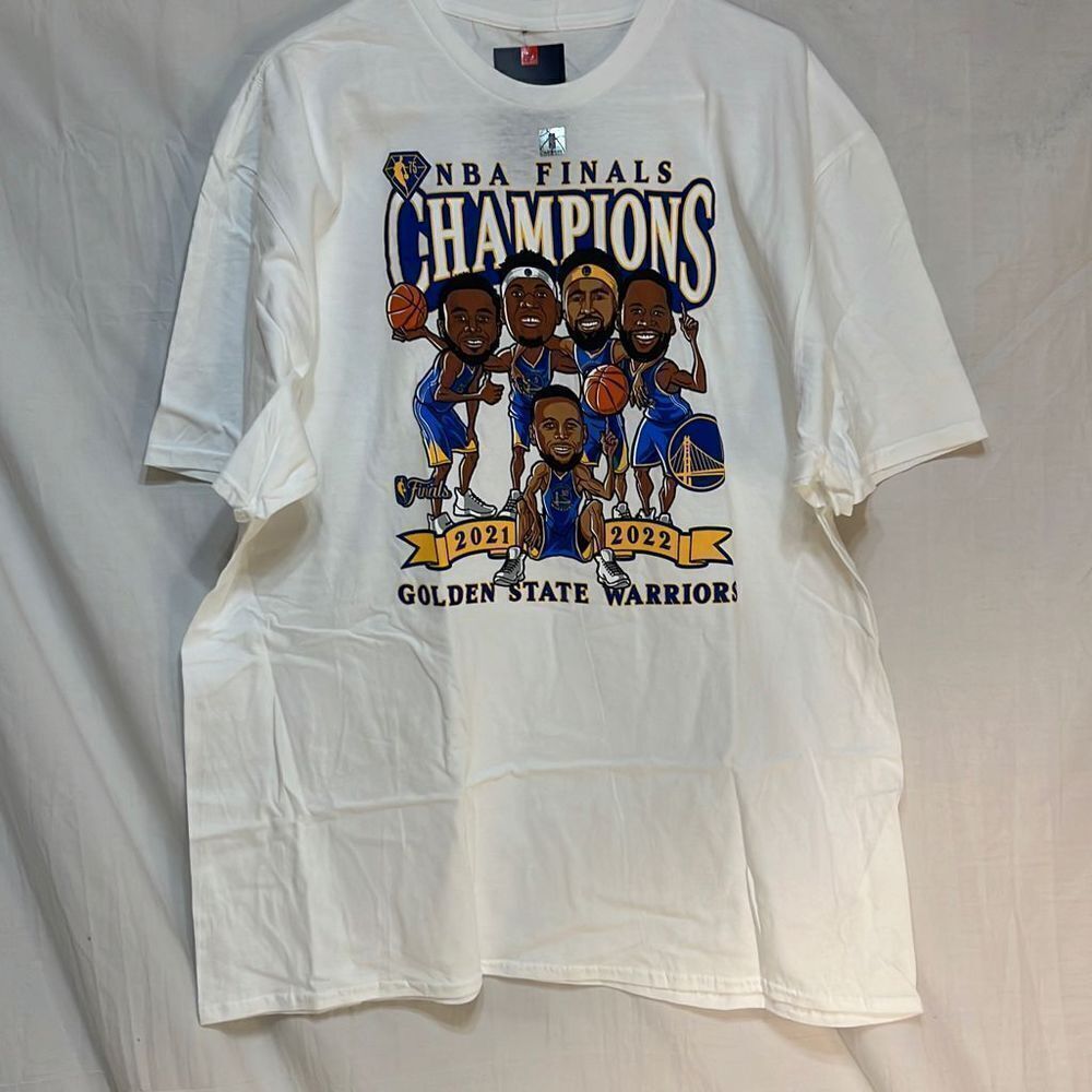 Golden‎ State Warriors NBA Finals Champions T-Shirt -NWT-2XL
